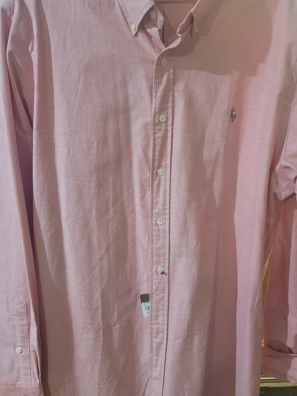 Ralph Lauren Light Pink Oxford Button-Down Shirt
